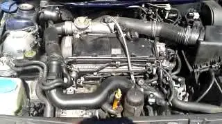 VW bora AJM swap ARL engine first start