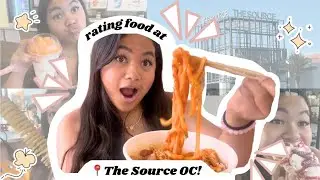 FOOD REVIEW AT THE SOURCE OC! Rating Flippoly, Okbingsul, The Bakery, Overflo, Don Melt