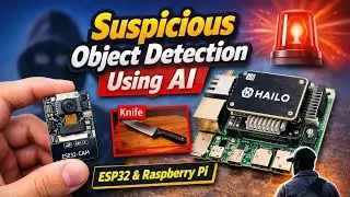 Suspicious Object Detection Using AI | ESP32-CAM + Raspberry Pi 5 (Low-Cost, Wearable Idea)