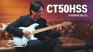 루벤 완 (RUBEN WAN) - Fleeting | Sterling by MUSIC MAN CT50HSS SATIN DAPHNE BLUE | Guitarnet