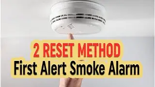 How To Reset First Alert Smoke Alarm