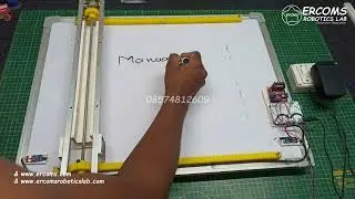 ERRB019 || Automatic Whiteboard Cleaner Using Arduino || By Ercoms.com