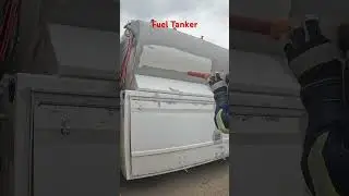 Sandblasting Paint Removal On Fuel Tanker #sandblast #sandblasting #paintremoval #restoration