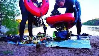 Helpful Divers Clean Up Dirty Lakes