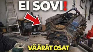 Luulin kaiken olevan kunnossa, pontiacin kasaus pys&auml;htyi🛠