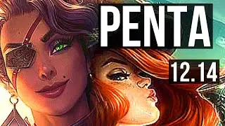 SAMIRA & Alistar vs MISS FORTUNE & Anivia (ADC) | Penta, 6 solo kills | EUW Master | 12.14