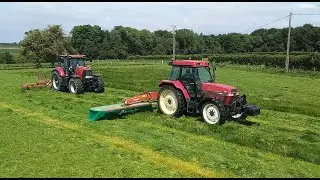 Fauche de l'herbe / KVERNELAND / KUHN / Case IH