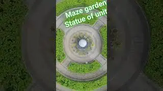 Bhul bhuleya Statue of unity MAZE GARDEN#sou#Short#viral#trending#shortvideo#ytshort#new#