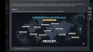 BATTLEBIT REMASTERED: OPERATION OVERHAUL TEST ON NOV. 29! SPREAD THE WORD! WE'RE BACK BABY!
