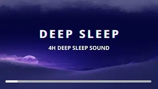 4 Hours Pink Noise for Deep Sleep | Black Screen