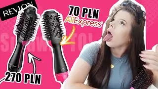 ORYGINAŁ vs PODRÓBKA z ALIEXPRESS porównanie Suszarko lokówka Revlon