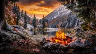 This Winter Fireplace Makes You Drift Off Fast 🔥 Pure Nature Calm