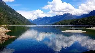 Buttle lake, Strathcona Provincial Park, BC
