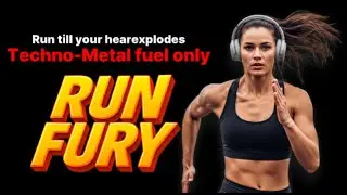 Nonstop Techno-Metal Workout Music for Treadmill & Running [Running Music, Gym Motivation Music]