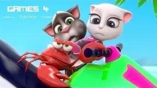 Talking Tom Jetski #17 High Score | Runner Game w/ TALKING TOM & TALKING ANGELA By Outfit7 Limited