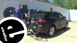 etrailer | Beginner&rsquo;s Guide to Installing the Swagman XC2 Bike Rack for 2 bikes on a 2017 Audi Q3
