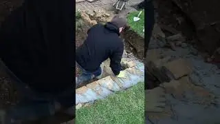 DRY STONE EFFECT WALLING #construction #building #stonework