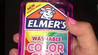 Testing Elmer's Color Glue!