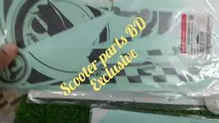 Access 125 original body sticker sat product by scooter parts BD contact 01815505786