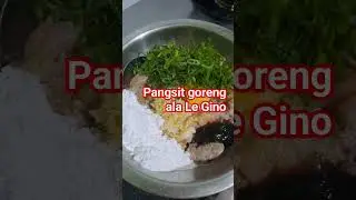 pangsit goreng ala Le Gino #cooking #masakanrumahan #enakdanmudah #resep #pangsitgorenglegino #enak