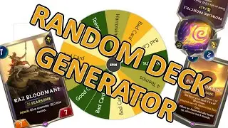 Are Randomly Generated Decks Viable in Today's Meta?