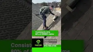 Denied roofing claim in Tulsa?! We do those!! Give us a call today!!