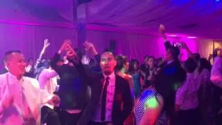 DJ time at Moonlight restaurant and banquet in Westminster USAwedding 10-16-16