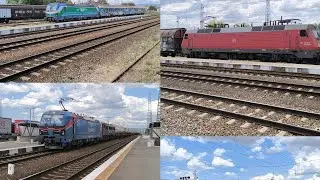 Влакове в гара Карнобат/ Trainspotting at the railsation Karnobat