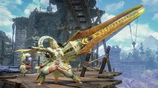 Monster Hunter Rise Sunbreak TU5 Frenzied Amatsu Gunlance B. Barrage Build