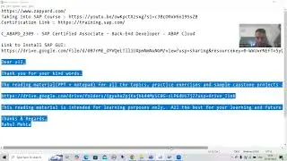 27 - Web Dynpro ABAP - Inbound and Outbound Plugs - Practical Demo Part9