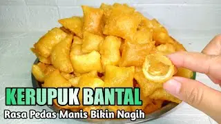 Kerupuk Bantal Saos Pedas Manis | Camilan Dijamin Bikin Ketagihan