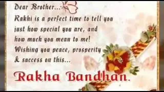 HAPPY RAKSHA BANDHAN.  HAPPY RAKHI GREETINGS WISHES