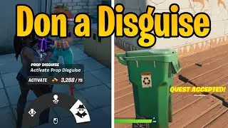 Don a disguise - Fortnite Challenge Guide
