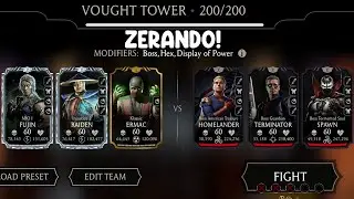 O Final | Luta Chefe 200 Final Torre Vought + Recompensa Diamante e Equipamento &Eacute;pico |MK Mobile 6.3