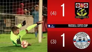 Match Highlights | Fareham Town Vs Millbrook FC Jordi To The Rescue 🧤(Russell Cotes Cup)
