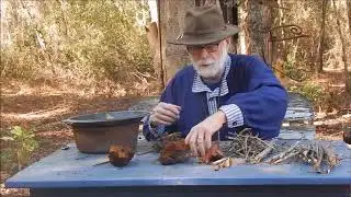 Making Fire with tinder Fungus