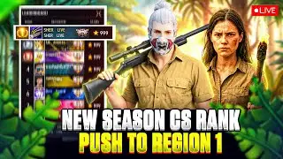 CSR PUSH TO REGION 999+⭐🚀GO FOR 150K 🔥😎🖥#classyff #nonstopgaming #freefirelive #rai #freefiremax