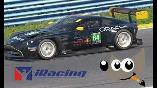 IRACING: painting tutorial Using gimp to paint the Aston Martin gt3 ,