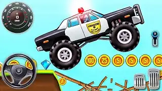 Hill Climb Racing - Extreme Hill Climb Police Car Driver - Android GamePlay #2