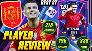 MORATA IS BETTER THAN EXPECTED! 😳🔥 115 Flashback Morata Player Review! BEST ST META?! &ndash; FC Mobile 26