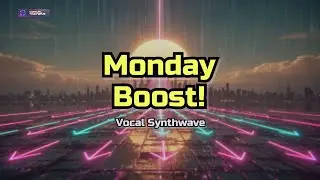 Monday Boost! ⚡ Vocal Synthwave &mdash; Neon Arrows to Ignite Your Week