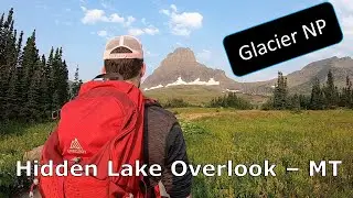 This short trail showcases everything Glacier NP has to offer | Hidden Lake Overlook - MT