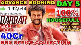 Darbar Movie Collection & Advance Booking Day 5 | Blockbuster | Ticket Price | Untrusted people