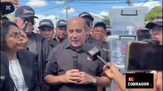 PALABRAS DE ROQUE ESPAILLAT AL SALIR DEL JCE