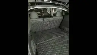 TAPTES Model Y Rear Cargo Leather Protectors, Model Y Trunk Mats