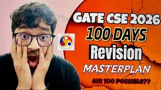 GATE CSE 2026 &ndash; 100 Days Revision Plan | Rank Booster Strategy🔥#gatewitharmaan