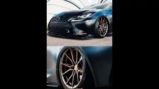 ２０インチ　ロハナ RFX13 ブロンズホイール レクサス IS F　 RC200 RC350 LC RC F