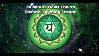 Heart Chakra Opening Meditation Music | 30 Minute Session | Anahata Healing Drone