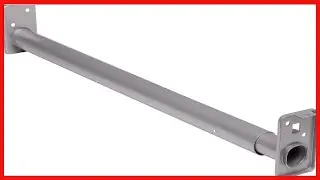 Closet Pro HD RP0022-18/30 Adjustable Closet Rod, 18-Inch to 30-Inch, Platinum