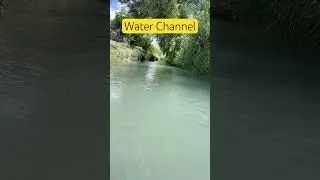 Water channel to our village || #youtube #viral #shortsviral #shortvideo #villagelife #waterchannel